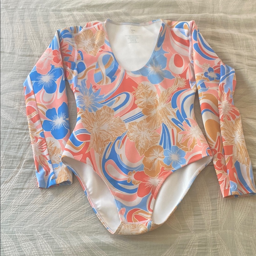Seea Harper C Skin One Piece Swimsuit sz M